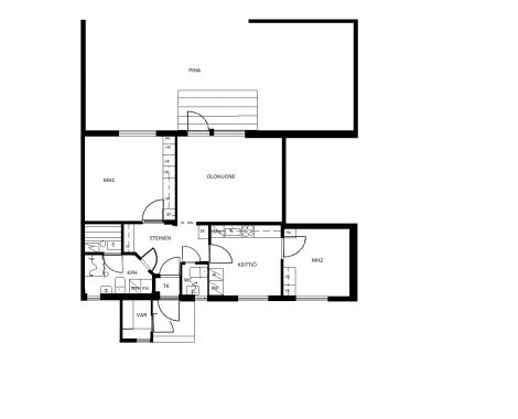 Hovinseimi Talo B 3h+k 77,5m2